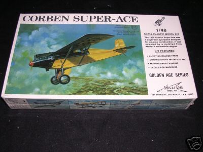 2060 18" Wing Span Balsa Wood Plane Kit NIB!! Details about   Corben "Super Ace" Kit No 